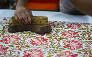 Hand Block Print Sarees